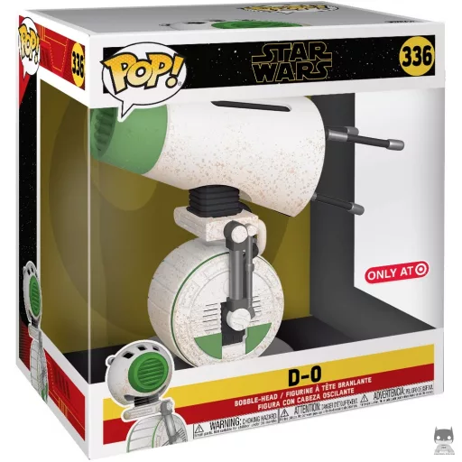 D-0 (Supersized) Funko Pop! figure (Star Wars: Episode IX, The Rise of Skywalker)