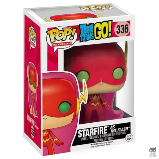 Starfire as The Flash Funko Pop! figure (Teen Titans Go!)