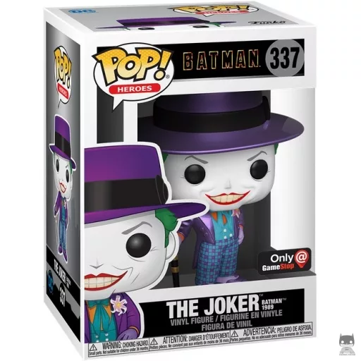 The Joker (Batman 1989) (Metallic) Funko Pop! figure (Batman Quadrilogy)