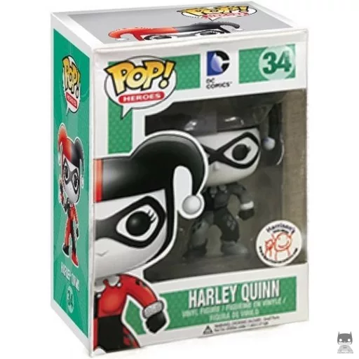 Harley Quinn (Black & White) Funko Pop! figure (DC Comics)