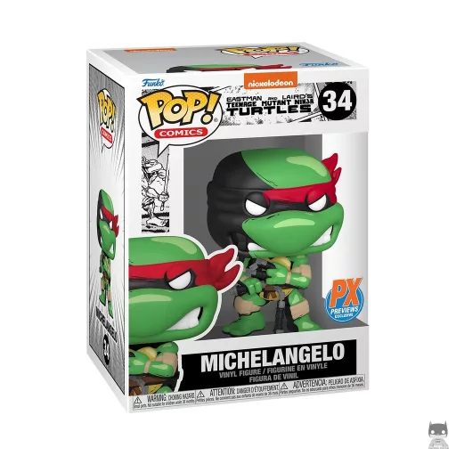 Michelangelo Funko Pop! figure (Eastman and Laird's Teenage Mutant Turtles Ninja)