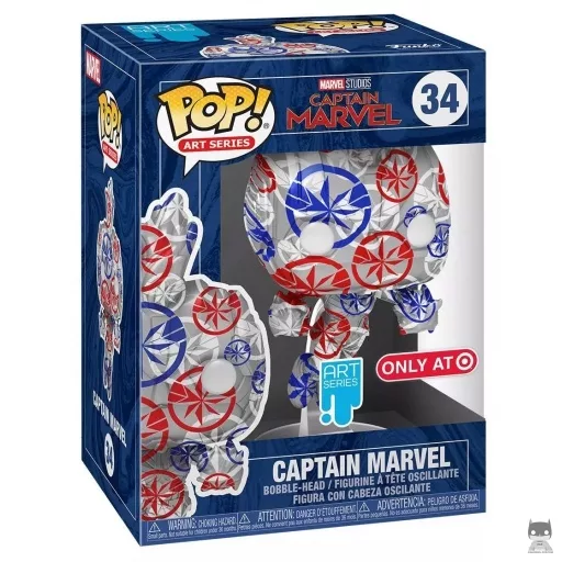 Captain Marvel Funko Pop! figure (Marvel Comics)