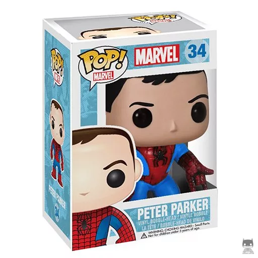Peter Parker Funko Pop! figure (Marvel Comics)