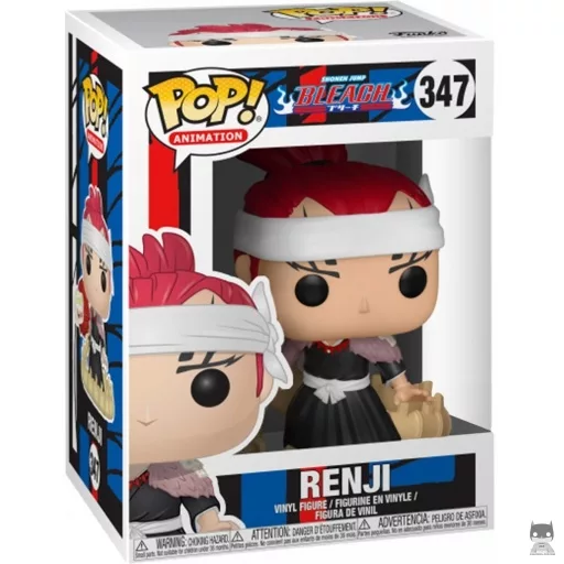Renji Abarai with Bankai Sword Funko Pop! figure (Bleach)