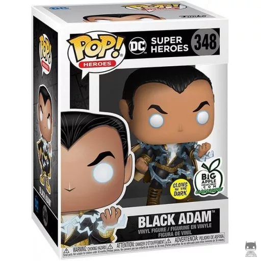 Black Adam (Glow in the Dark) Funko Pop! figure (Big Apple Collectibles)
