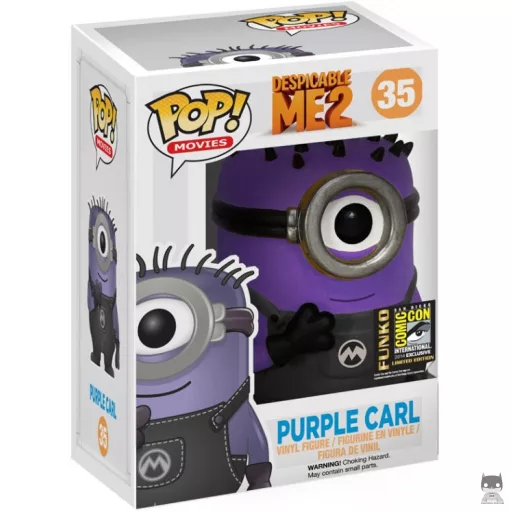 Purple Carl Funko Pop! figure (Despicable Me)