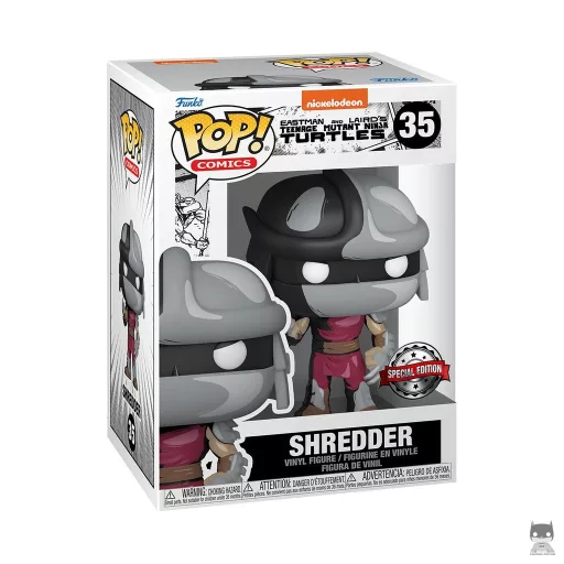 Shredder (Black & White Chase) Funko Pop! figure (Chase)