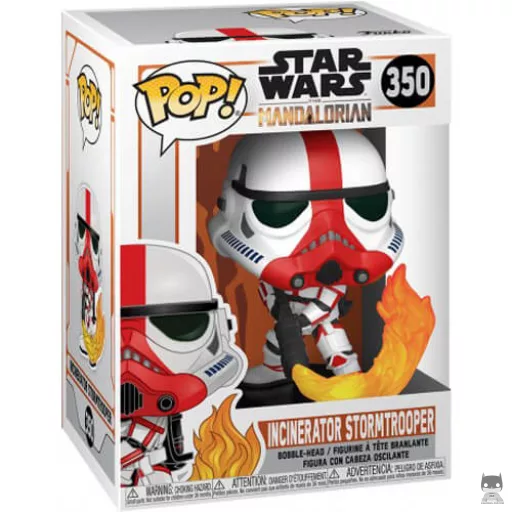 Incinerator Stormtrooper Funko Pop! figure (The Mandalorian (Star Wars))