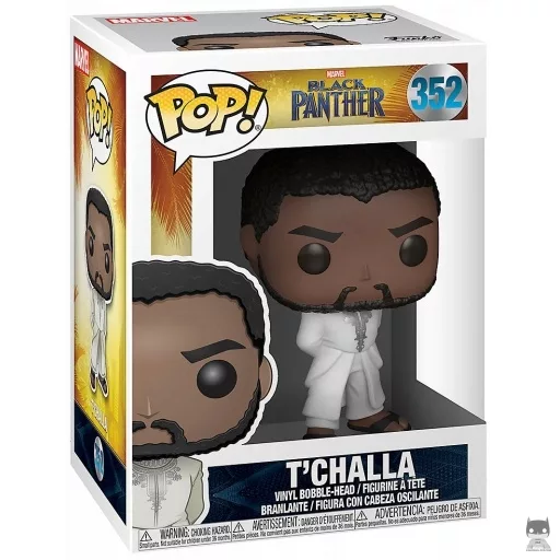 T'Challa (White) Funko Pop! figure (Black Panther)