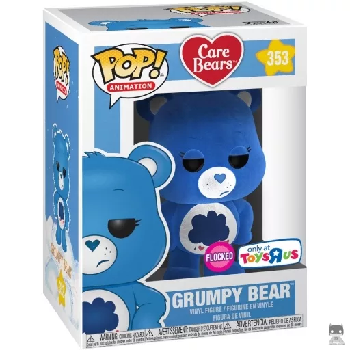 Grumpy Bear (Flocked) Funko Pop! figure (Care Bears)