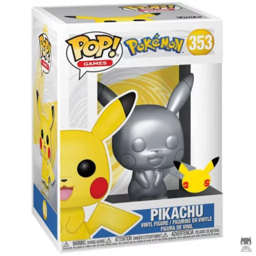 Pikachu (Silver) Funko Pop! figure (Pokémon)