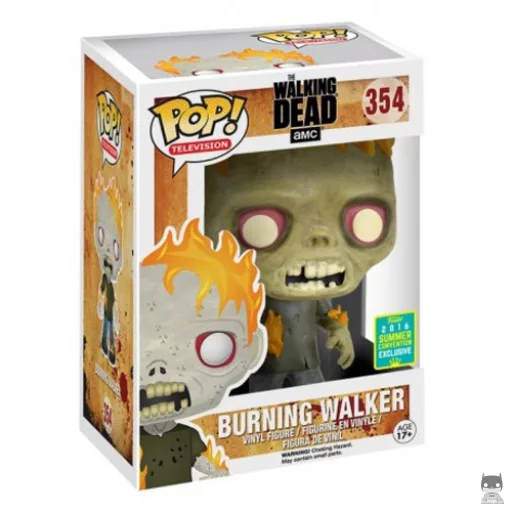 Walker burning Funko Pop! figure (The Walking Dead)