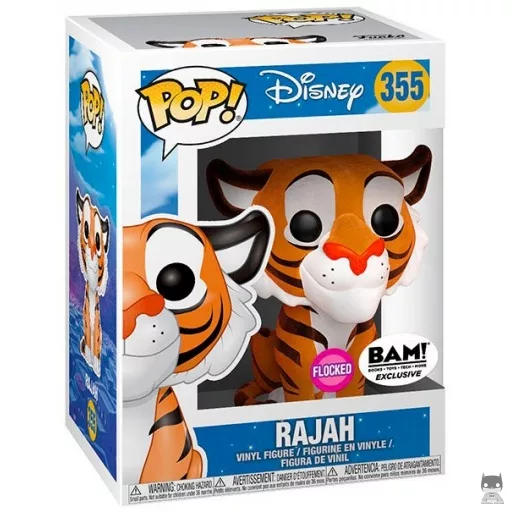 Rajah (Flocked) Funko Pop! figure (Aladdin)