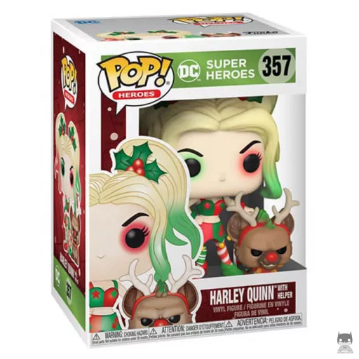 Harley Quinn with Helper Funko Pop! figure (DC Super Heroes)