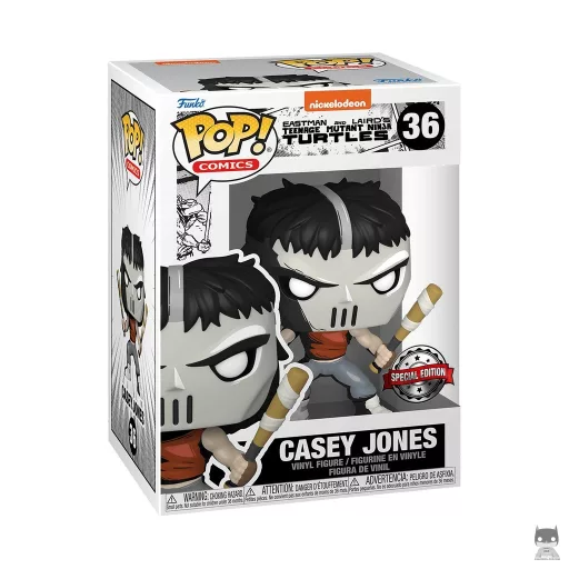 Casey Jones Funko Pop! figure (Eastman and Laird's Teenage Mutant Turtles Ninja)