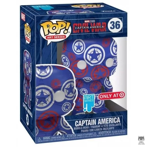 Captain America Funko Pop! figure (Marvel Comics)