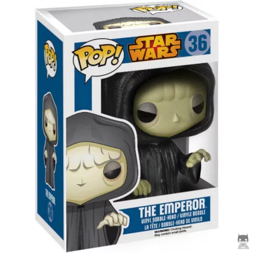 Emperor Palpatine Funko Pop! figure (Star Wars: Episode I, The Phantom Menace)