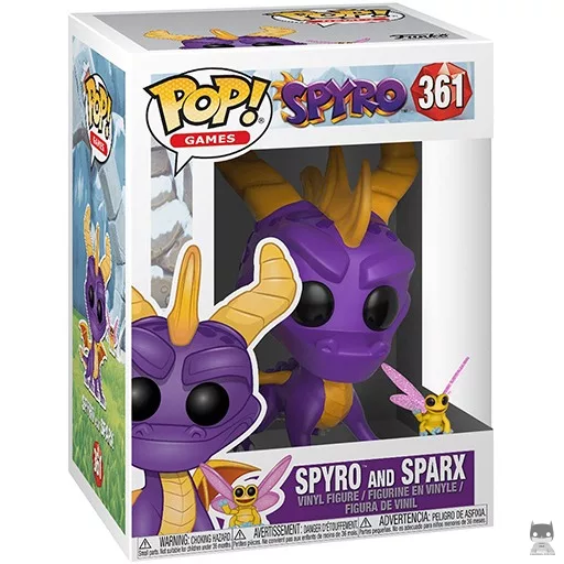 Spyro with Sparx Funko Pop! figure (Spyro)