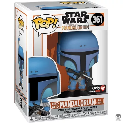 Death Watch Mandalorian (No Stripes) Funko Pop! figure (The Mandalorian (Star Wars))