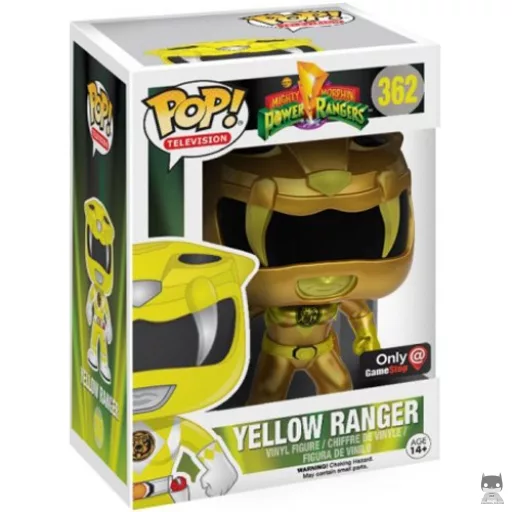 Yellow Ranger (Gold) Funko Pop! figure (Power Rangers)