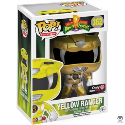 Yellow Ranger (Metallic) Funko Pop! figure (Power Rangers)