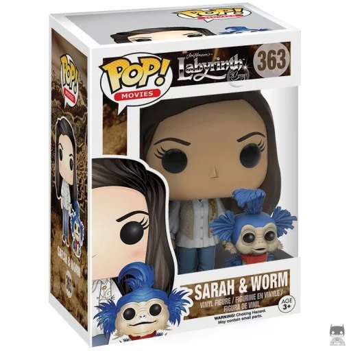 Sarah with Worm Funko Pop! figure (Labyrinth)