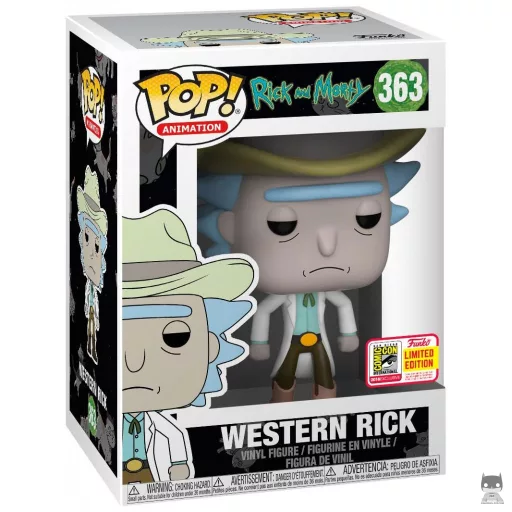 Western Rick Funko Pop! figure (Rick and Morty)