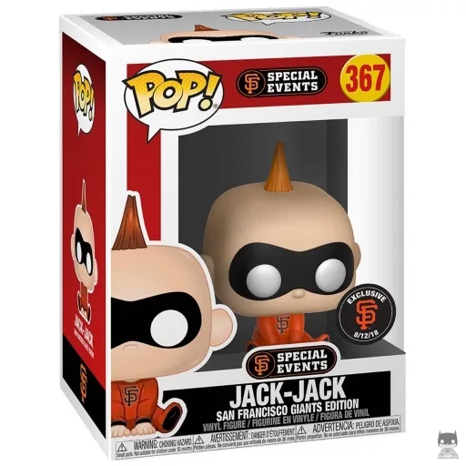Jack-Jack (Orange) Funko Pop! figure (The Incredibles 2)