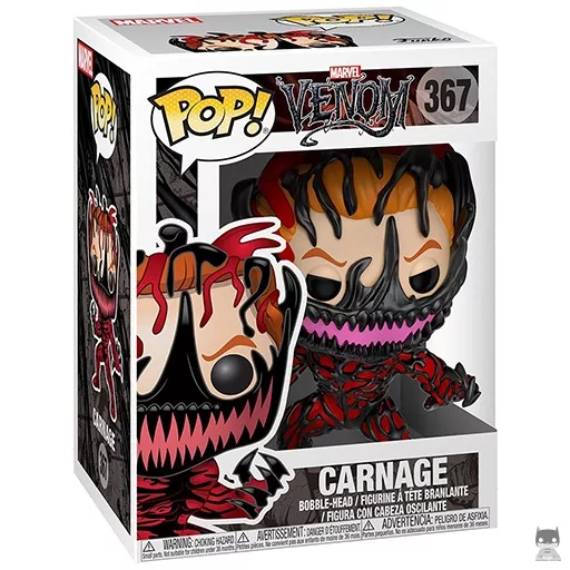 Venomized Carnage (Cletus Kasady) Funko Pop! figure (Venom)