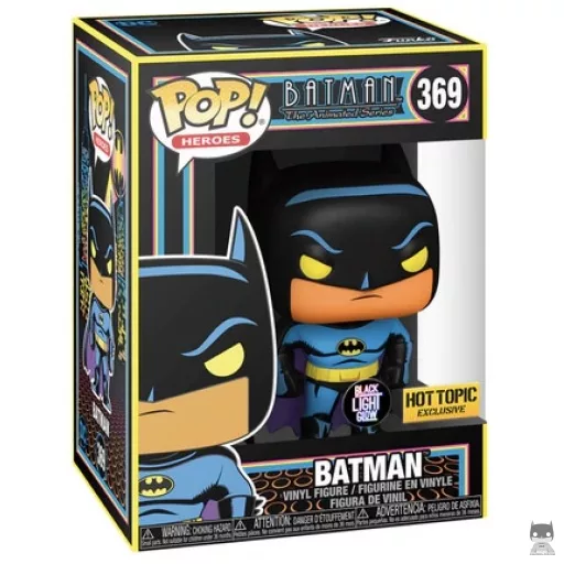 Batman (Blacklight) Funko Pop! figure (Batman: The Animated Series)