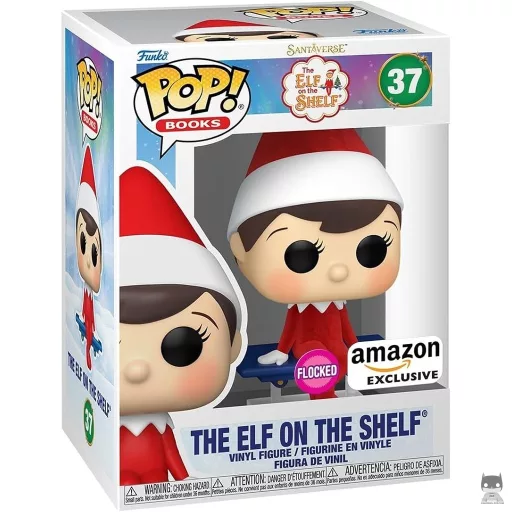 The Elf on the Shelf (Flocked) Funko Pop! figure (The Elf on the Shelf)