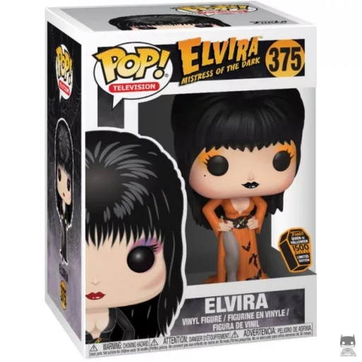 Elvira Mistress of the Dark (Orange) Funko Pop! figure (Spooky Empire)
