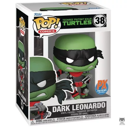 Dark Leonardo Funko Pop! figure (Previews PX)