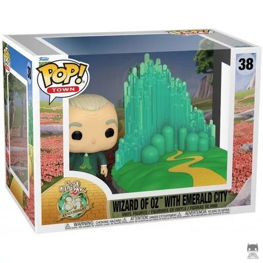 Wizard of Oz with Emerald City Funko Pop! figure (The Wizard of Oz)