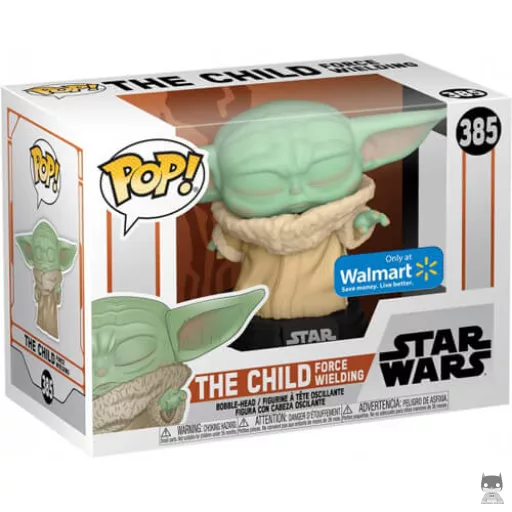 The Child Force Wielding Funko Pop! figure (The Mandalorian (Star Wars))
