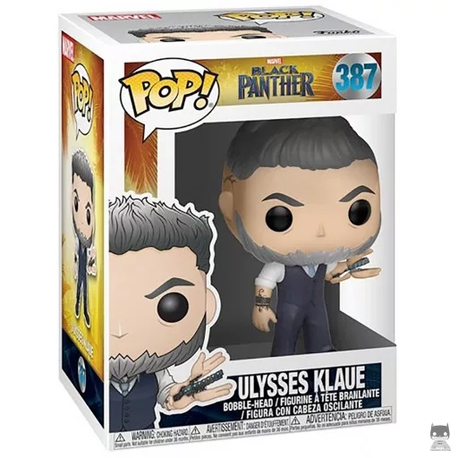 Ulysses Klaue Funko Pop! figure (Black Panther)