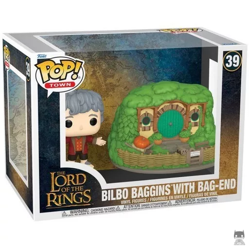 Bilbo Baggins with Bag-End Funko Pop! figure (Lord of the Rings)