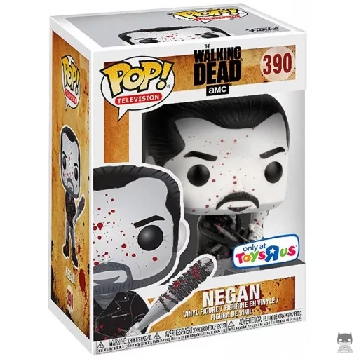 Negan (Black & White) (Bloody) Funko Pop! figure (The Walking Dead)