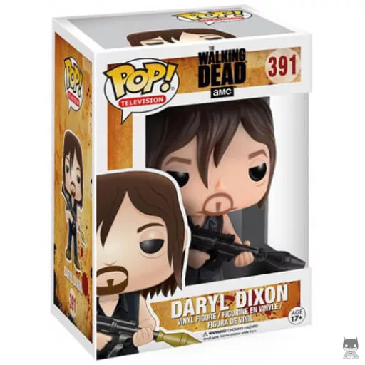 Daryl Dixon with rocket launcher Funko Pop! figure (The Walking Dead)