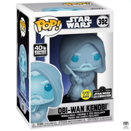 Obi-Wan Kenobi (Glow in the Dark) Funko Pop! figure (Star Wars Celebration)