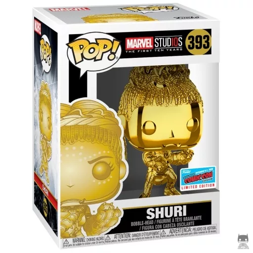 Shuri (Gold) Funko Pop! figure (Marvel Studios)