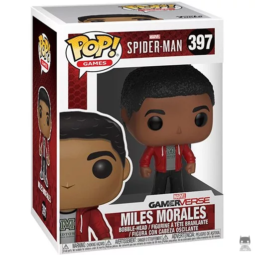 Miles Morales Funko Pop! figure (Spider-Man Gamerverse)