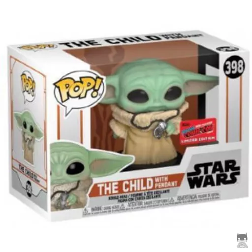 The Child with Pendant Funko Pop! figure (The Mandalorian (Star Wars))