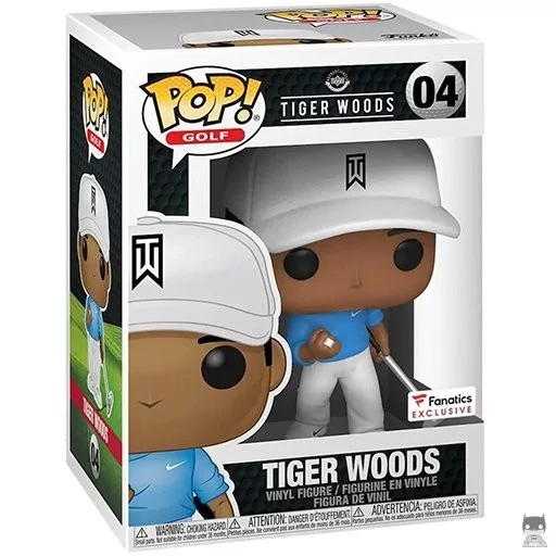 Tiger Woods (Blue) Funko Pop! figure (Fanatics)
