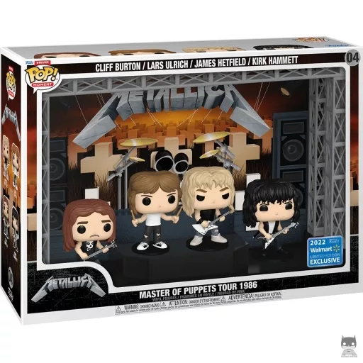 Metalicca: Master Of Puppets Tour 1986 Funko Pop! figure (Metallica)