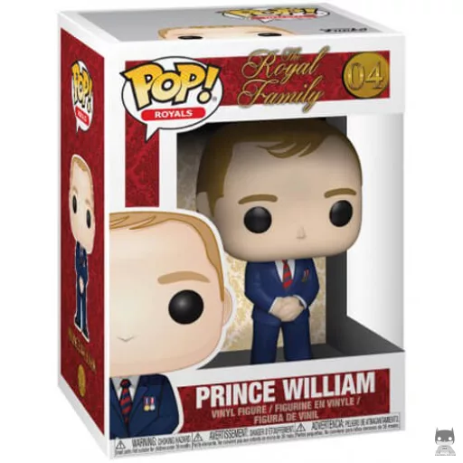 Prince William Duke of Cambridge Funko Pop! figure (The Royal Family)