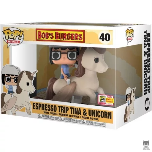 Espresso Trip Tina & Unicorn Funko Pop! figure (Bob's Burgers)