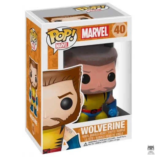 Wolverine (Unmasked) Funko Pop! figure (Marvel Comics)