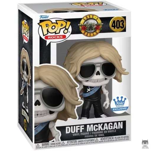 Duff Mckagan (Skeleton) Funko Pop! figure (Guns N Roses)