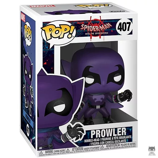 Prowler Funko Pop! figure (Spider-Man into the Spiderverse)